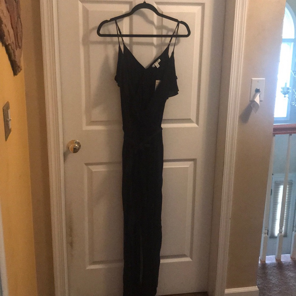 Woven romper